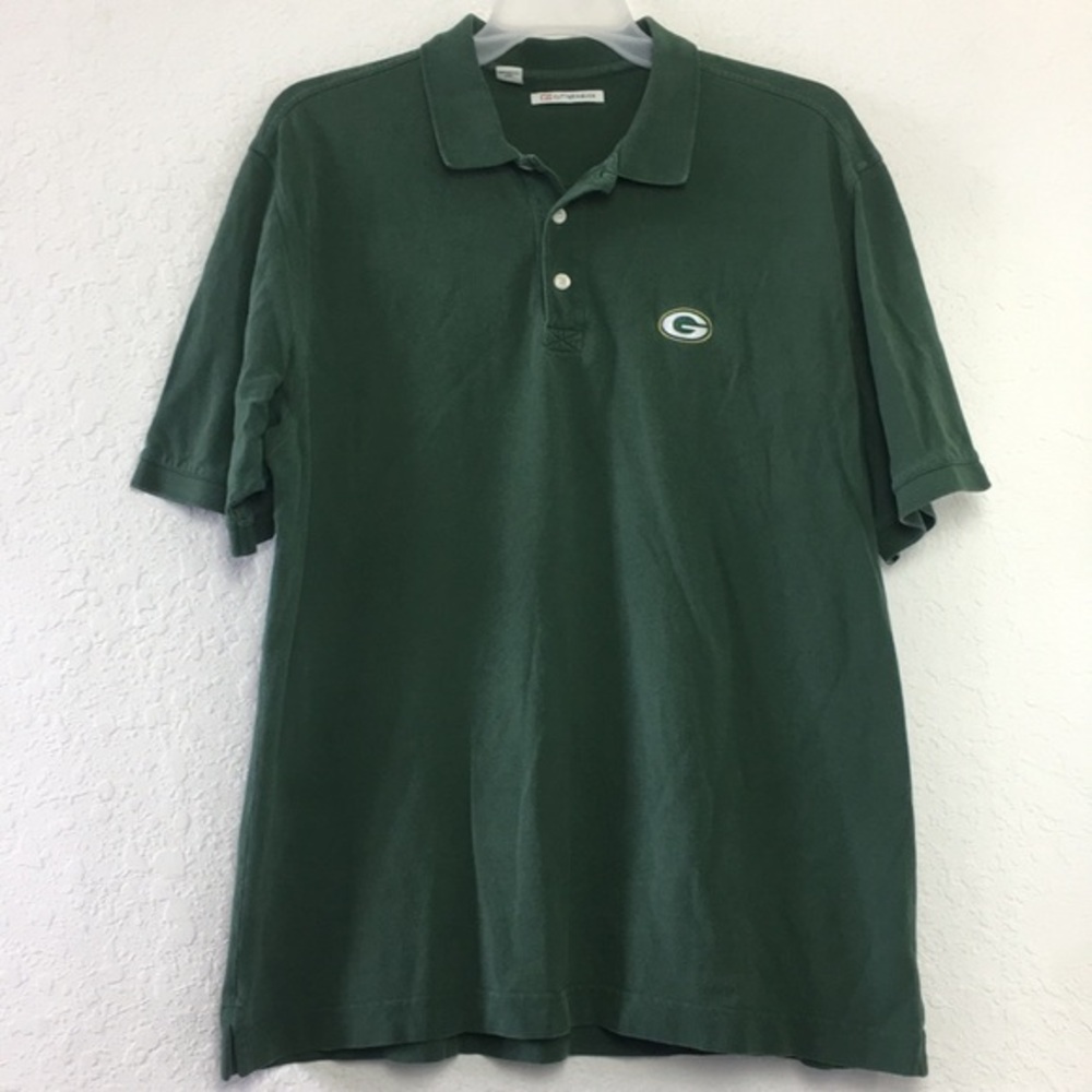 ✅Men NFL GreenBay Packers Polo shirt size XL